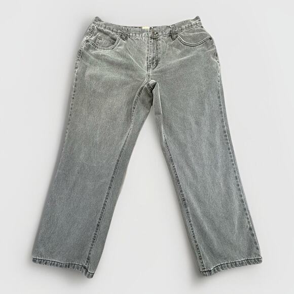 RedHead Other - RedHead Flannel Lined Jeans Men's 38x30 Relaxed Fit Gray Washed Denim